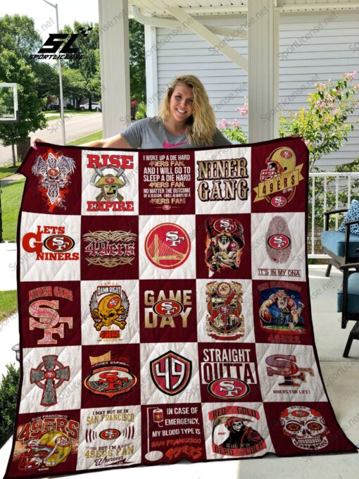 San Francisco 49ers 1gg Blanket Quilt Rze1