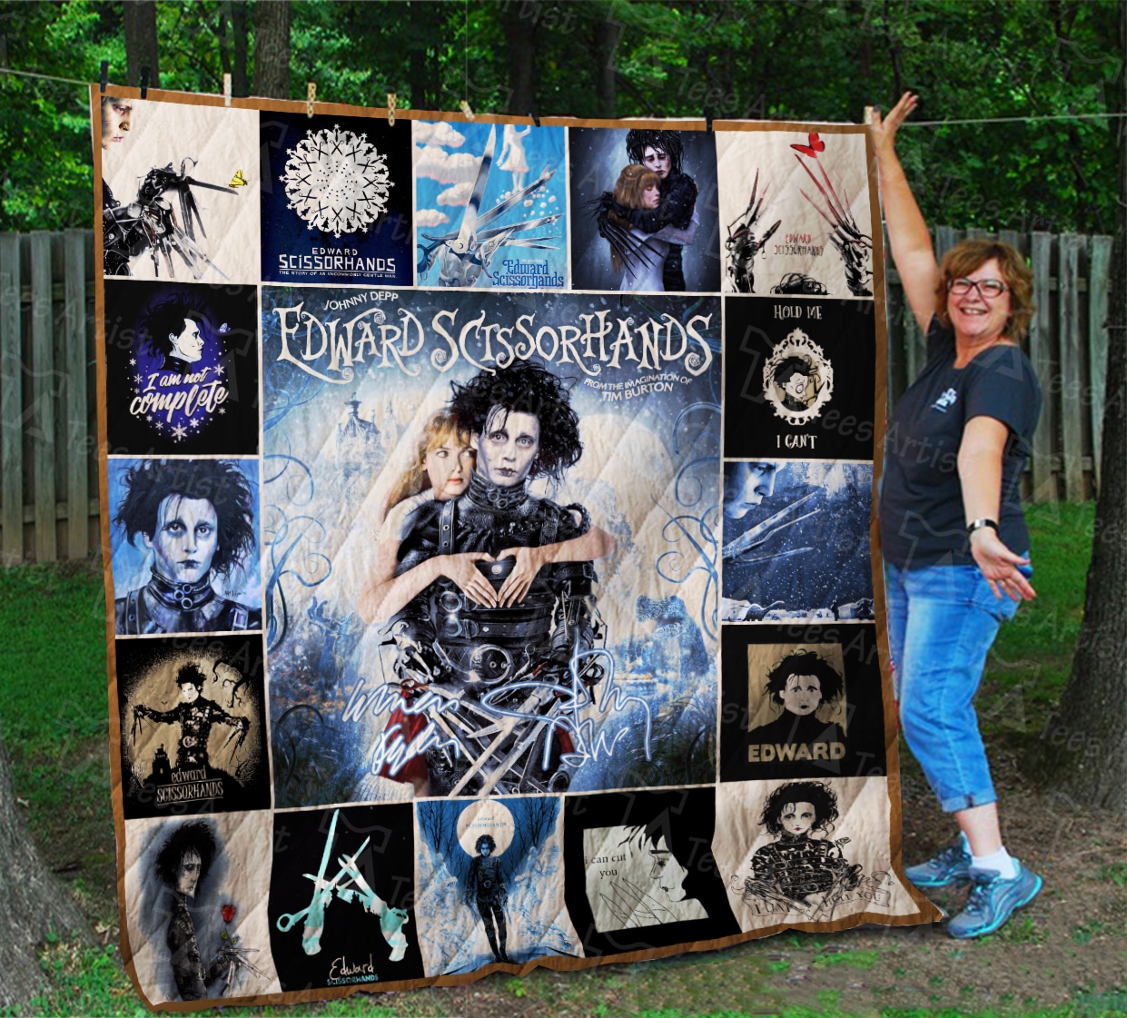 Johnny Depp 5a Blanket Quilt Rze1
