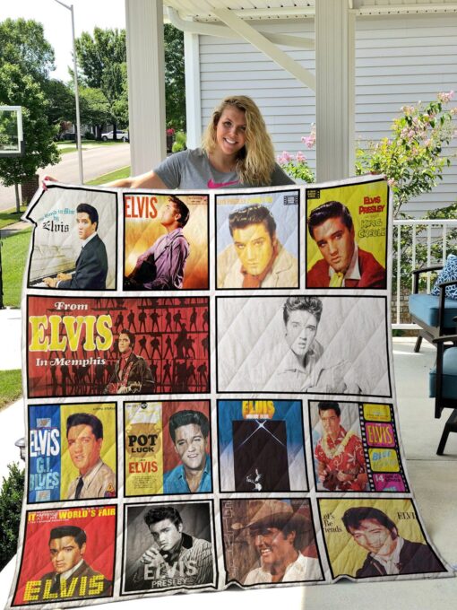 Elvis Presley Elvis Presley Quilt  Blanket Quilt Rze2