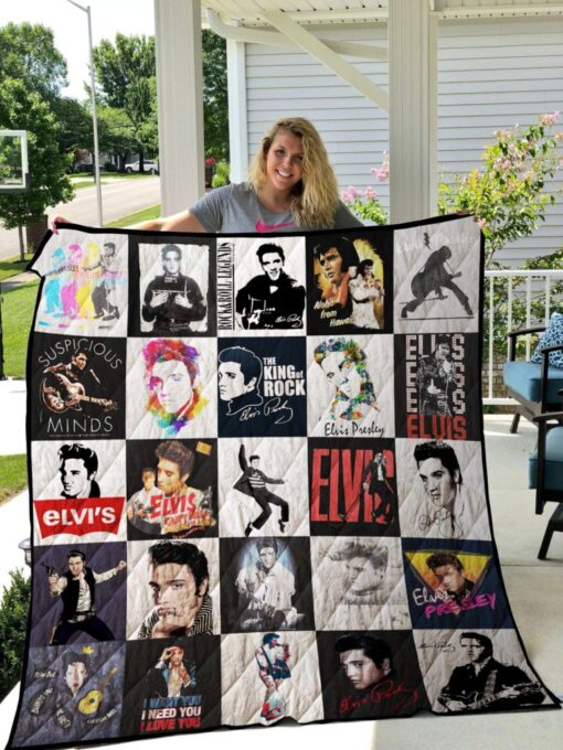Elvis Presley i10 Blanket Quilt B19