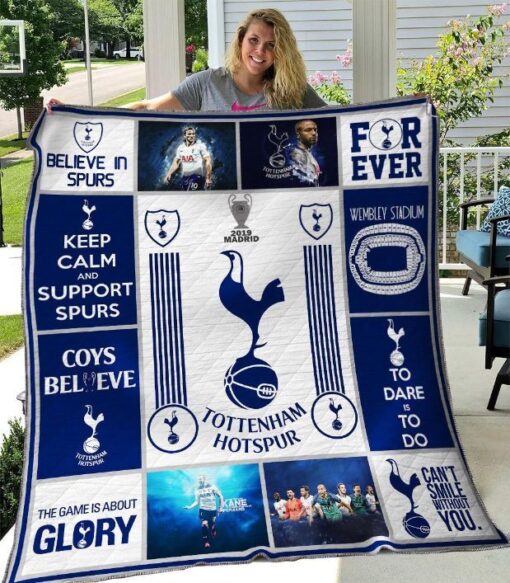 Tottenham Hotspur Quilt Blanket Quilt B22