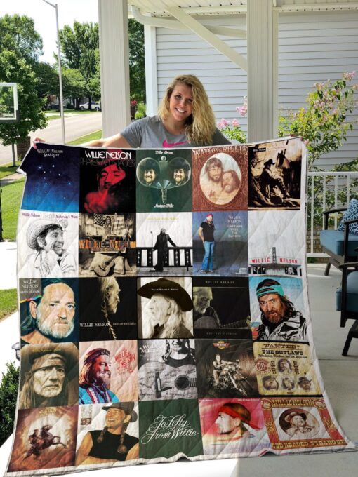 Willie Nelson Blanket Quilt B22