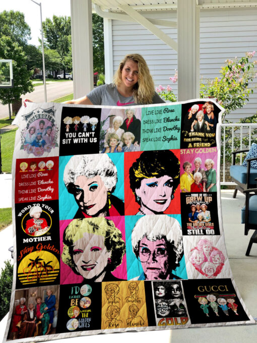 The Golden Girls a0 Blanket Quilt Rze1