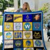 Golden State Warriors 3 Blanket Quilt Rze1