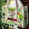 The Grinch Lover Leather Bag B19