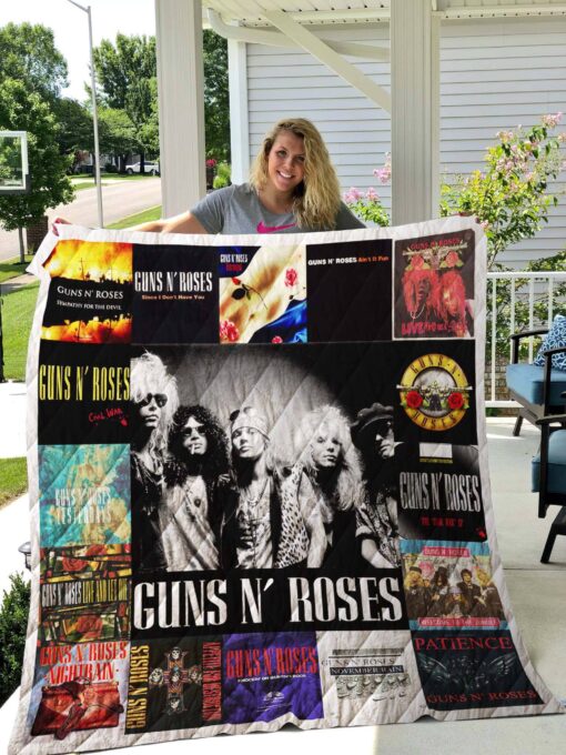 Guns N’ Roses Best lover Blanket Quilt B22