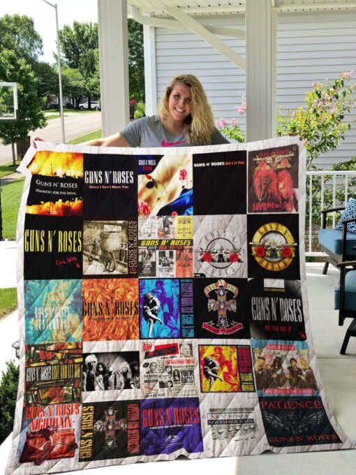 Guns N' Roses 1 Quilt Blanket Quilt Rze1