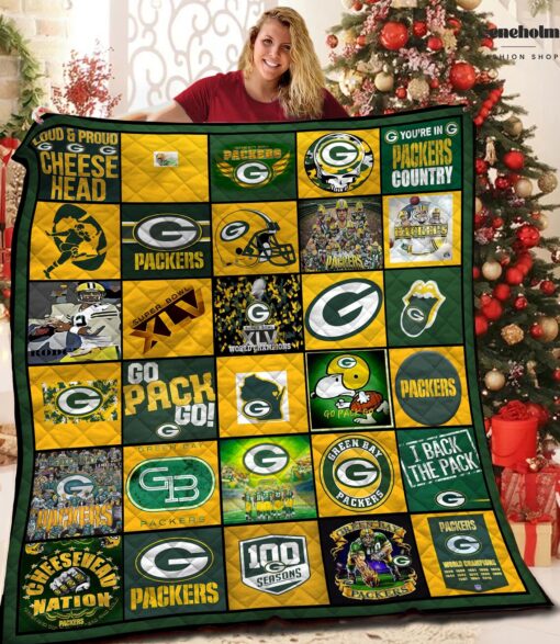 Green Bay Packers 1a Blanket Quilt B20
