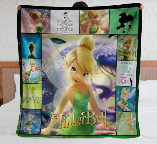 Tinker Bell 2 Blanket Quilt M08