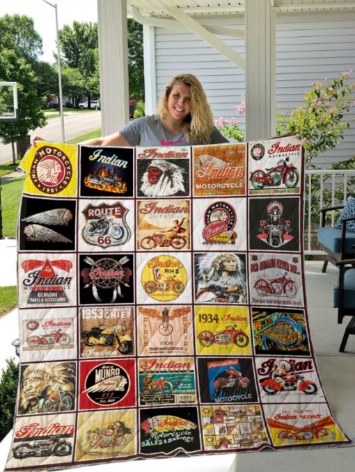 Indian Motorcycles Blanket Quilt TH21