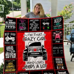 Jeep Jeep Blanket Quilt B22