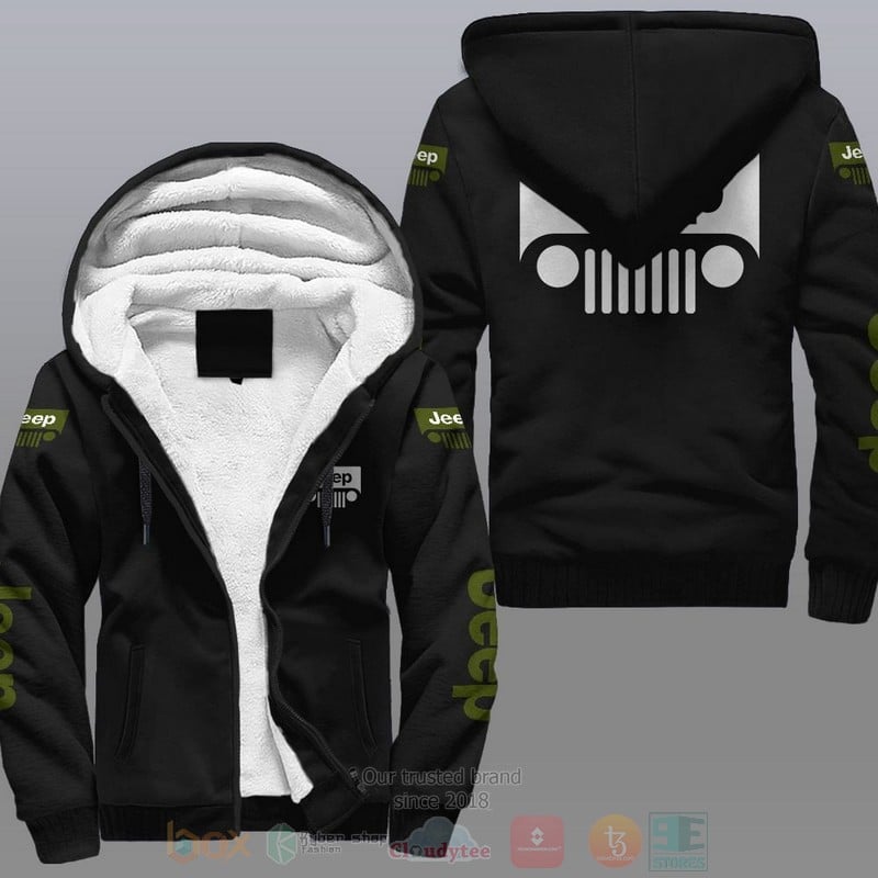 Jeep Black Fleece Jacket B22