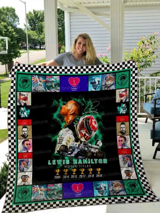 Sir Lewis Hamilton 2 Blanket Quilt B21