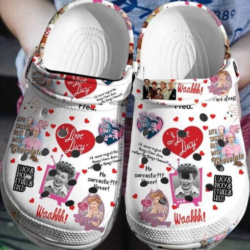 I Love Lucy Lover Crocs Rze2