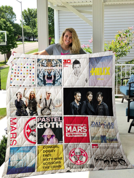 30 Seconds to Mars 1 Blanket Quilt CCHU