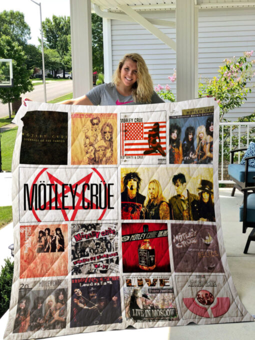Motley Crue 2 Quilt Blanket B20