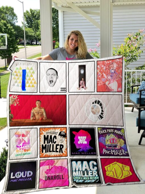 Mac Miller Quilt Blanket Quilt B20