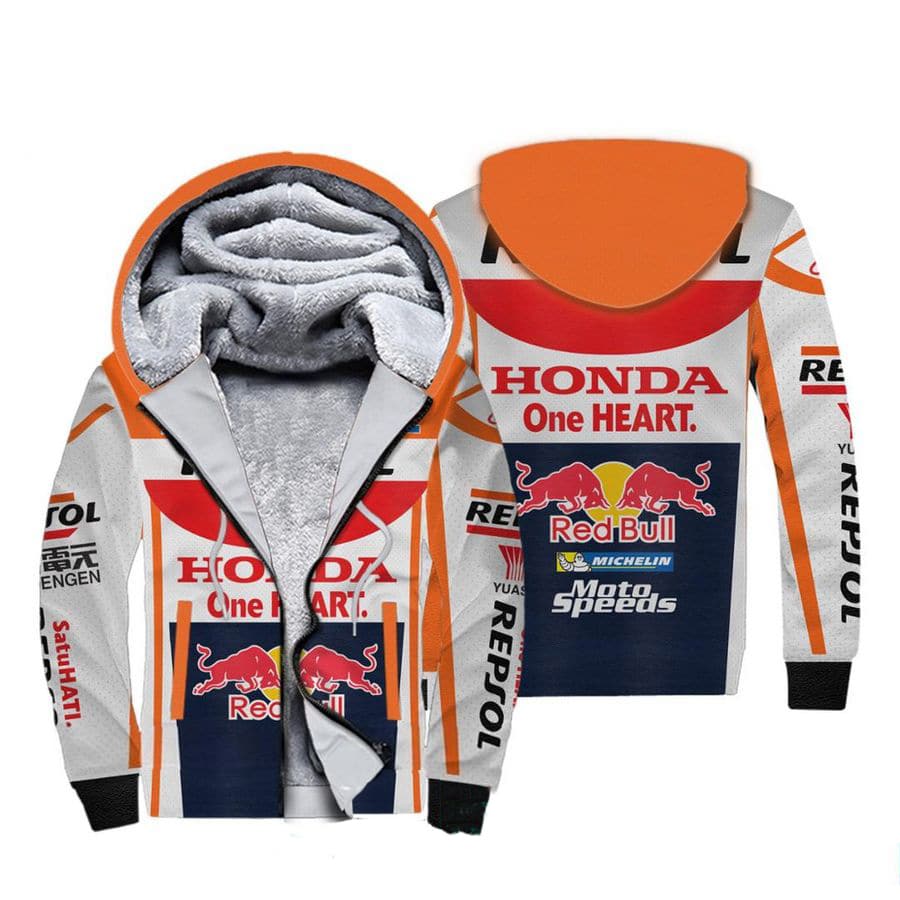 Marc Marquez MotoGP Red Bull Honda Fleece Jacket B23
