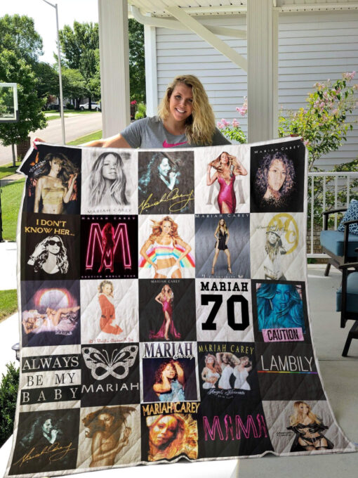 Mariah Carey Quilt Blanket Quilt Rze2