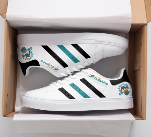 Miami Dolphins 1 Skate New Shoes B22