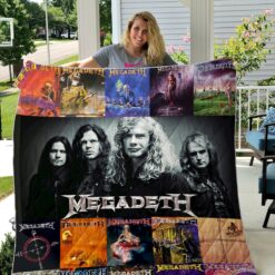 Megadeth Blanket Quilt Rze1