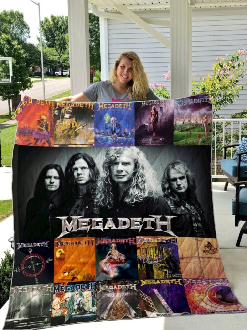 Megadeth Blanket Quilt Rze1