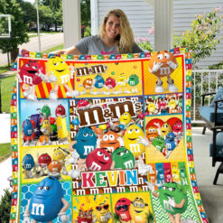 M&M's  Lover Blanket Quilt TH21