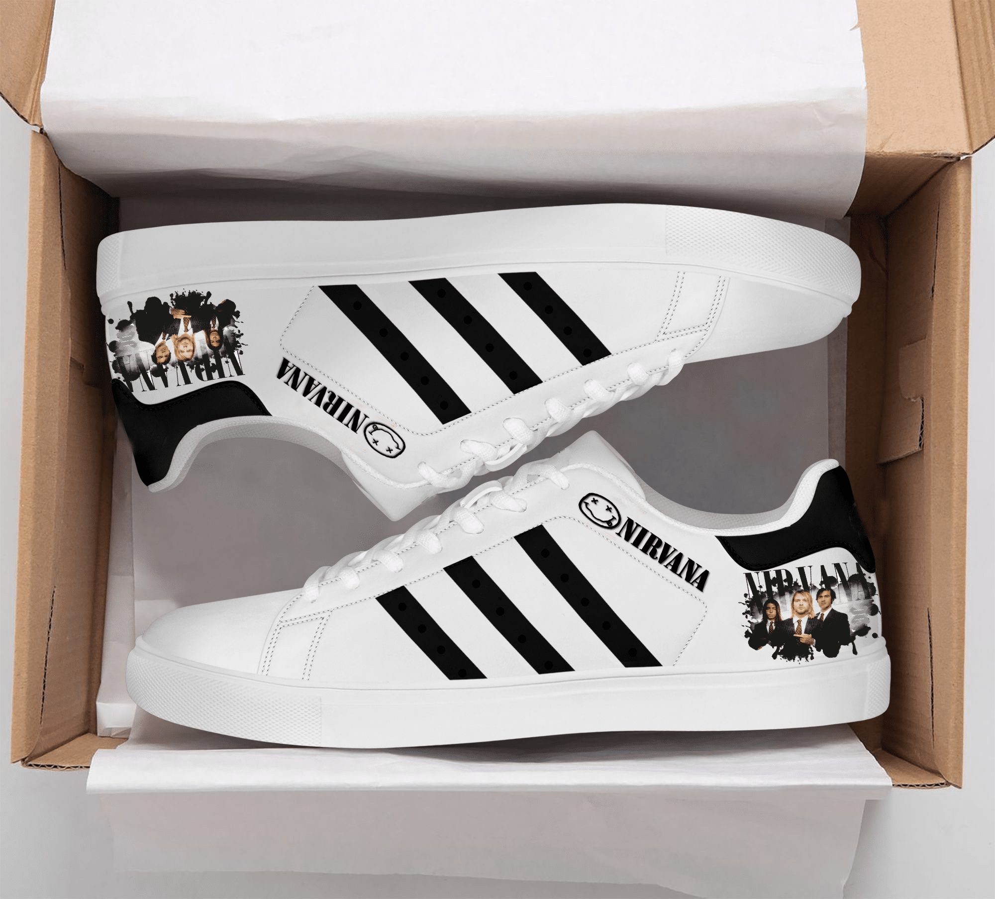 Nirvana Stan Smith Shoes Rze1