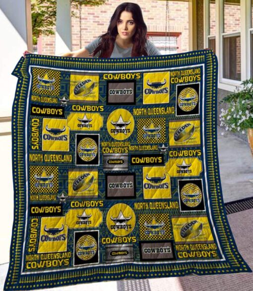 North Queensland Cowboys 1 Blanket Quilt Rze1