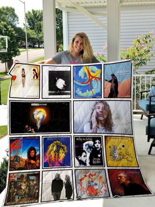Robert Plant Lover Blanket Quilt TN