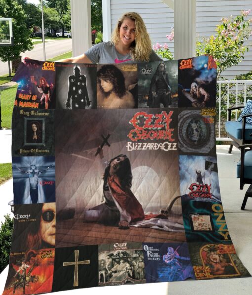 Ozzy Osbourne Best Blanket Quilt Rze2