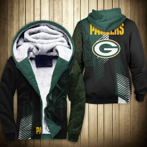 Green Bay Packers Lover Fleece Jacket LA96