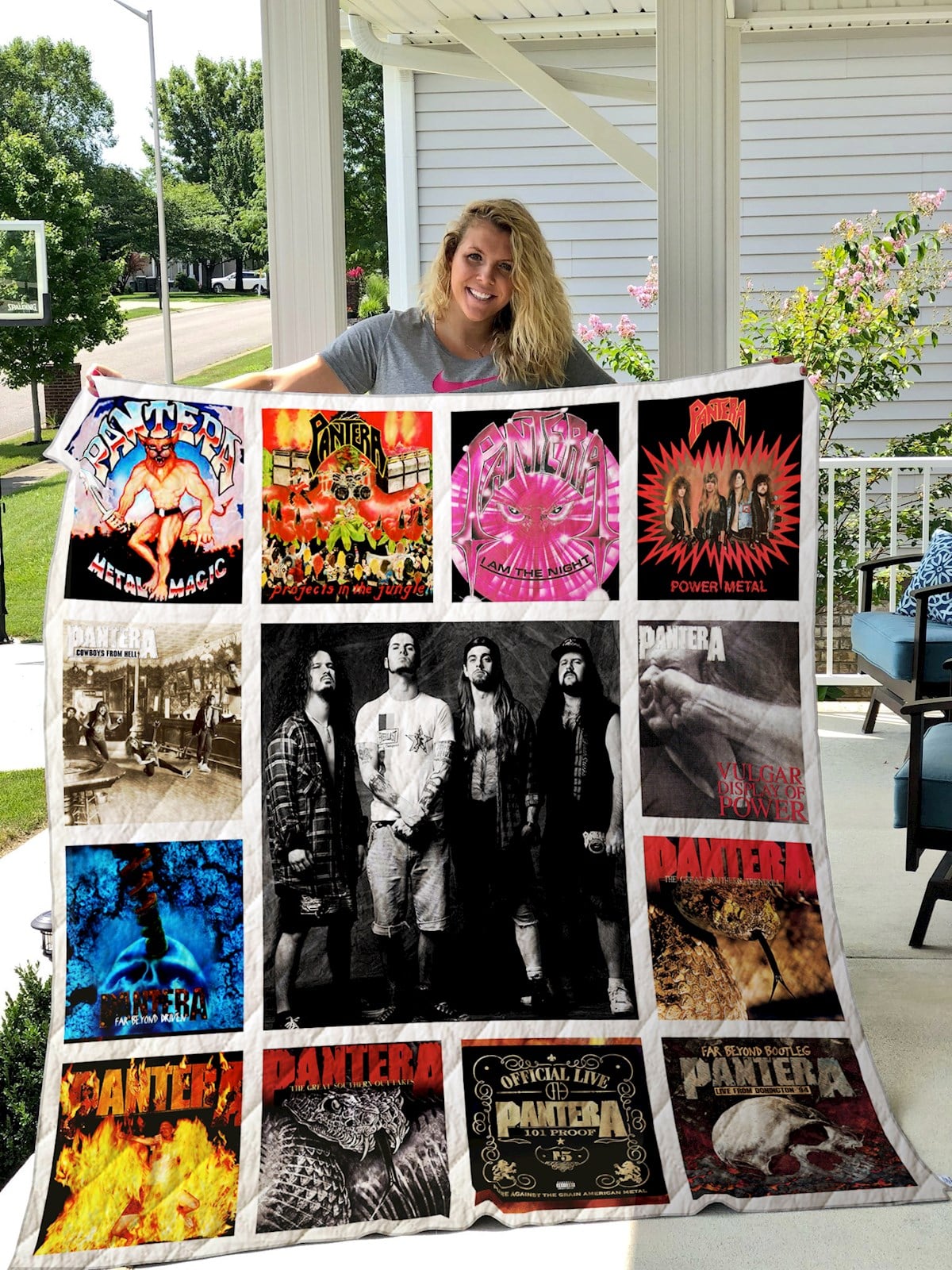 Pantera  Lover  Blanket Quilt Rze2