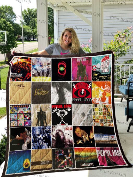 Pearl Jam Blanket Quilt Rze1