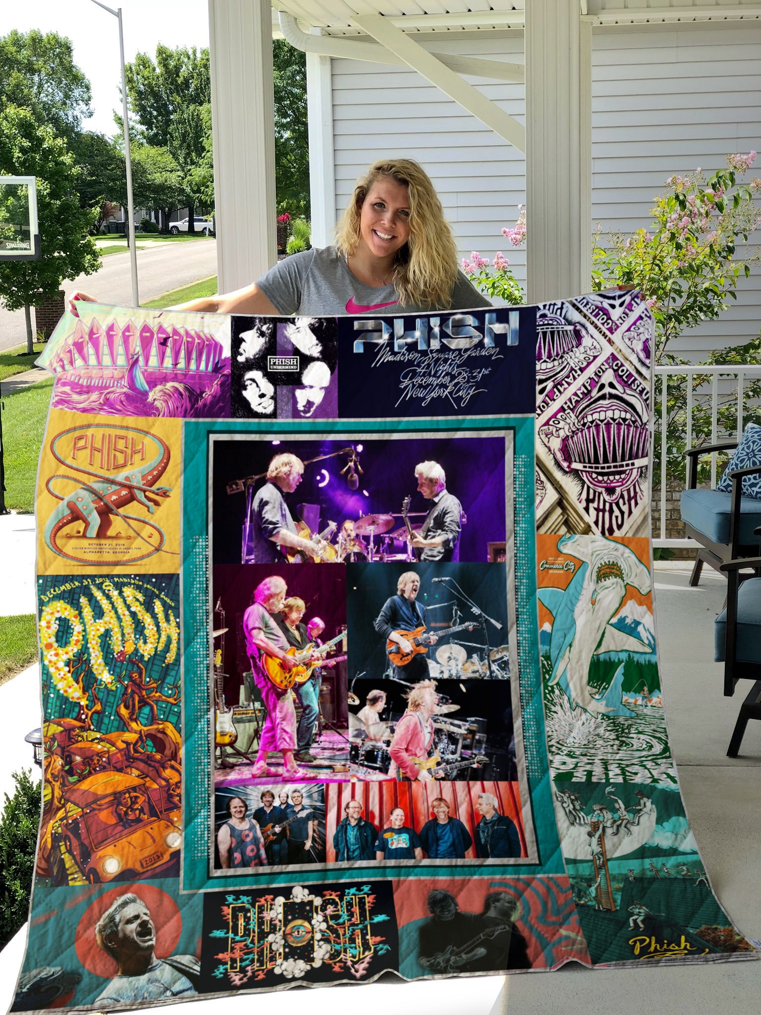 Phish  Blanket Quilt Rze2