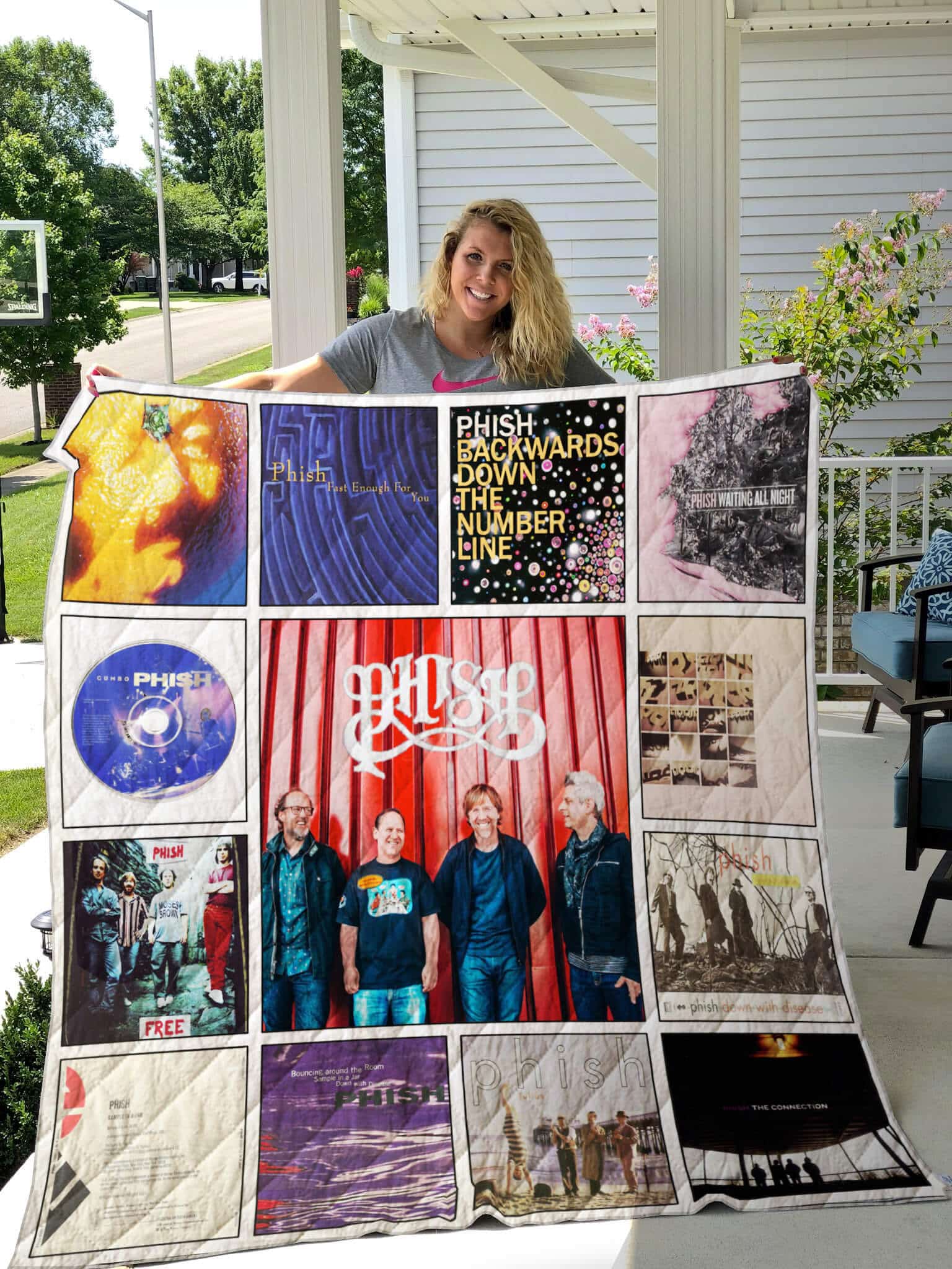 Phish  Quilt  Blanket Quilt Rze2