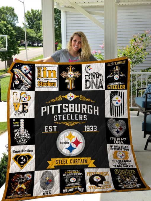 Pittsburgh Steelers Blanket Quilt TN