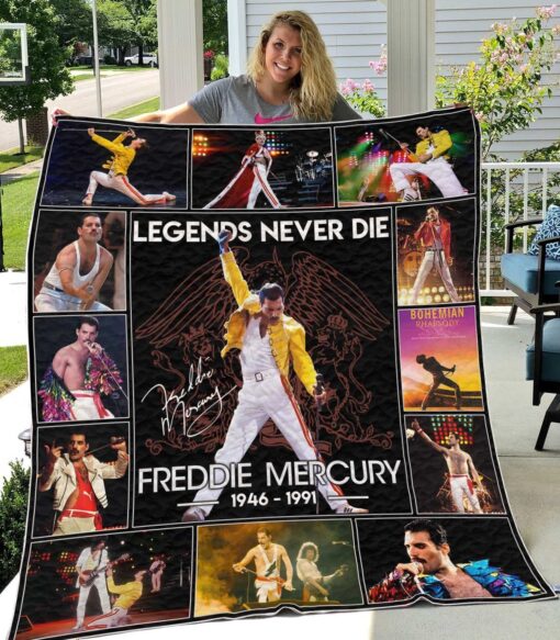 Freddie Mercury Queen Blanket Quilt TN