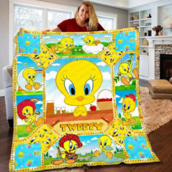 Tweety Bird a1 Quilt Blanket B19