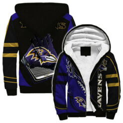Baltimore Ravens Fleece Jacket B23