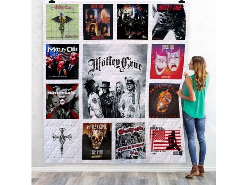 Motley Crue 1 Blanket Quilt TN