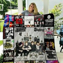 5 Seconds Of Summer 1 Blanket Quilt Rze1