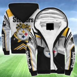 Pittsburgh Steelers a01 Fleece Jacket B22
