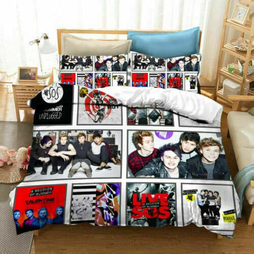 5 Seconds Of Summer 1 Bedding Set Rze1
