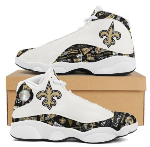 New Orleans Saints Lover Jordan 13 Shoes Rze2