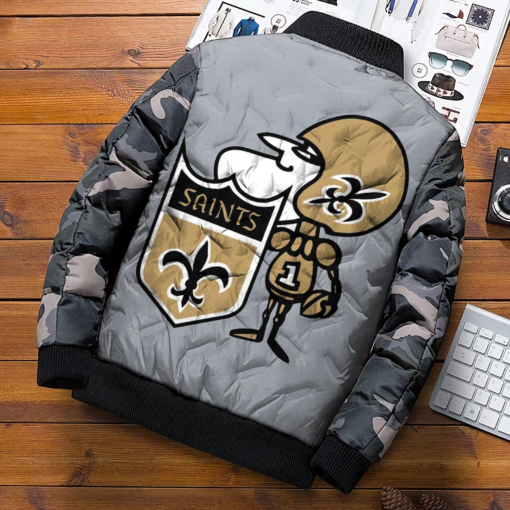 New Orleans Saints  Heavy Weight Jacket Rze2 - Image 2