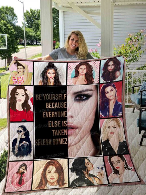 Selena Gomez 2 Blanket Quilt B22