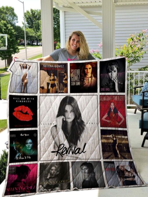 Selena Gomez a0 Blanket Quilt B22