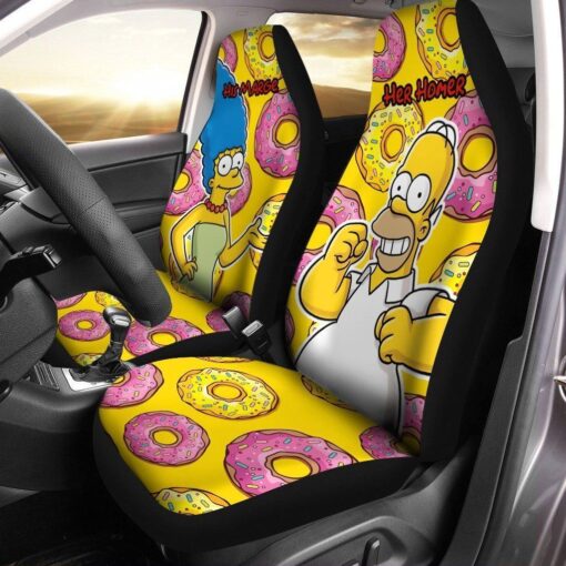 The Simpsons Car Seat Covers Rze2