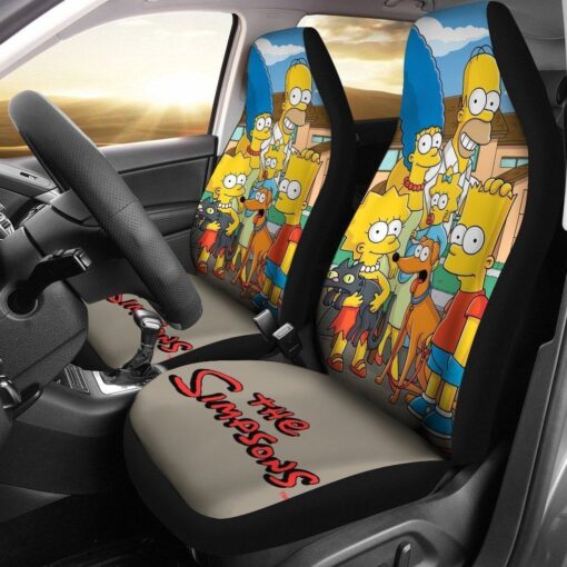 The Simpsons Seat Covers Rze2